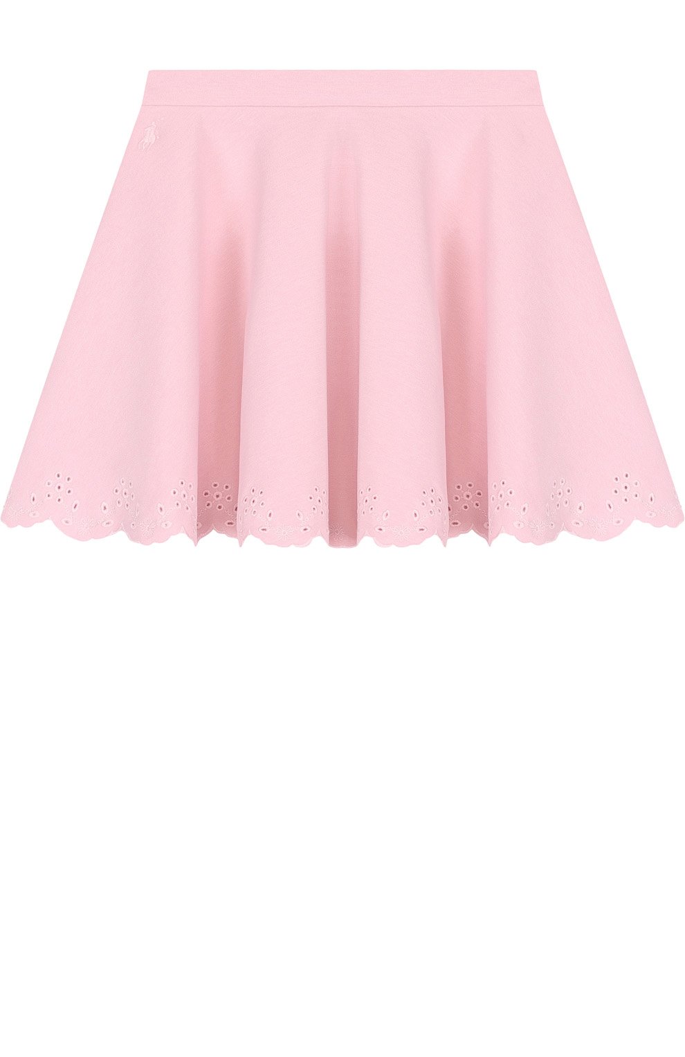 Юбка свободного кроя из смеси хлопка и полиэстера с фестонами POLO RALPH LAUREN, арт. 312688743, фото 1