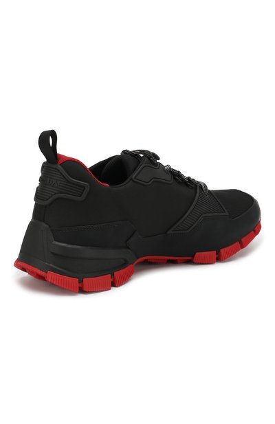 Комбинированные кроссовки PRADA, арт. 4E3147-1OZ0-F0H0Y, фото 4