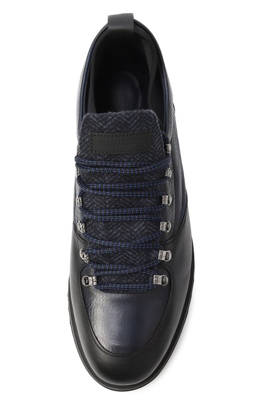 Кожаные кроссовки Megeve Blu Barrett MEGEVE-10970.7/C0RAL Синий  MEGEVE-10970.7/C0RAL Фото 6