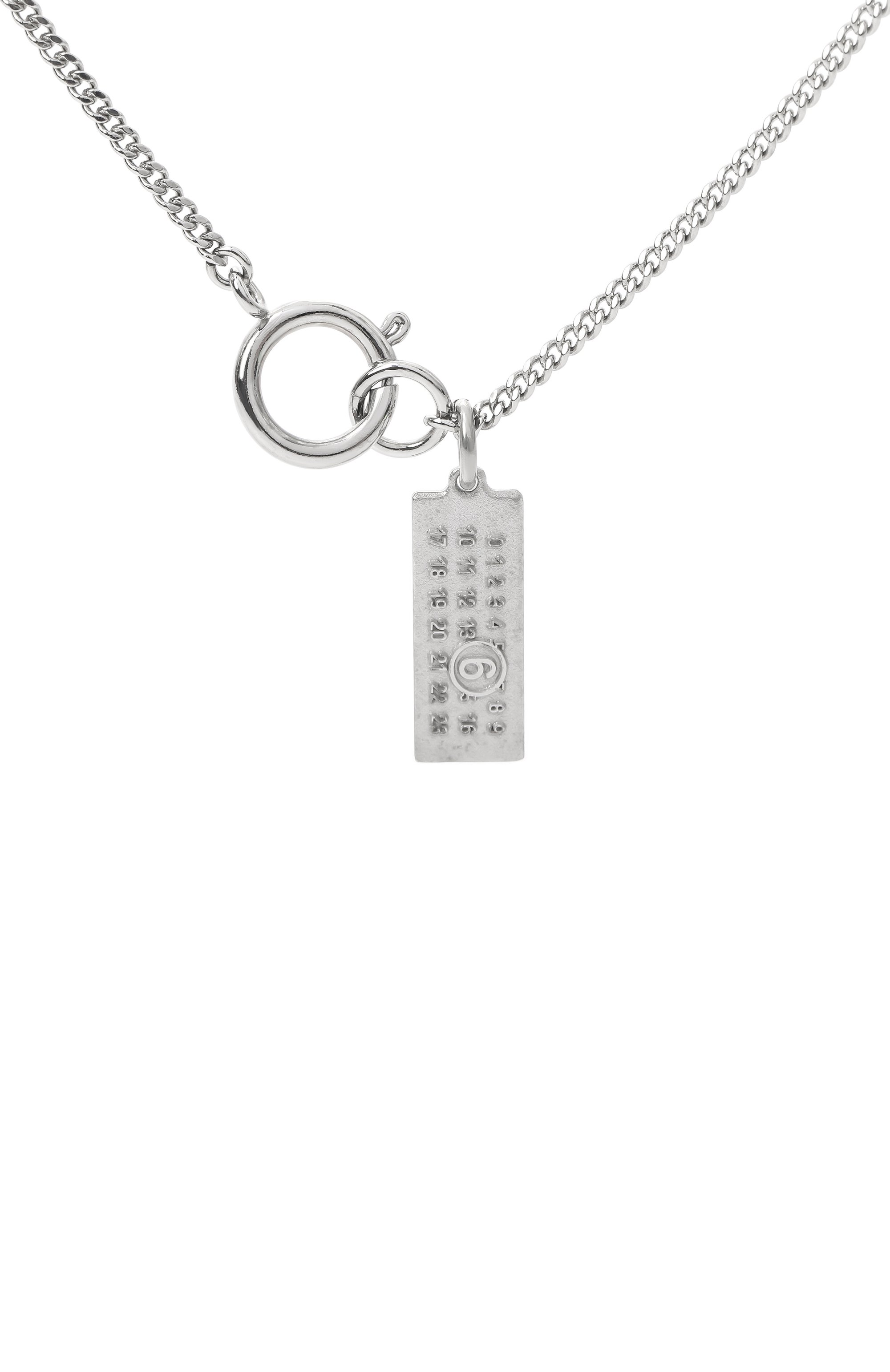 Подвеска на цепочке MM6, арт. SM7UU0076 P7352, фото 4