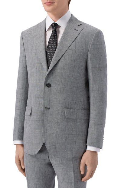 Костюм изо льна и шерсти CORNELIANI, арт. 27X008/2717215_SET, фото 2