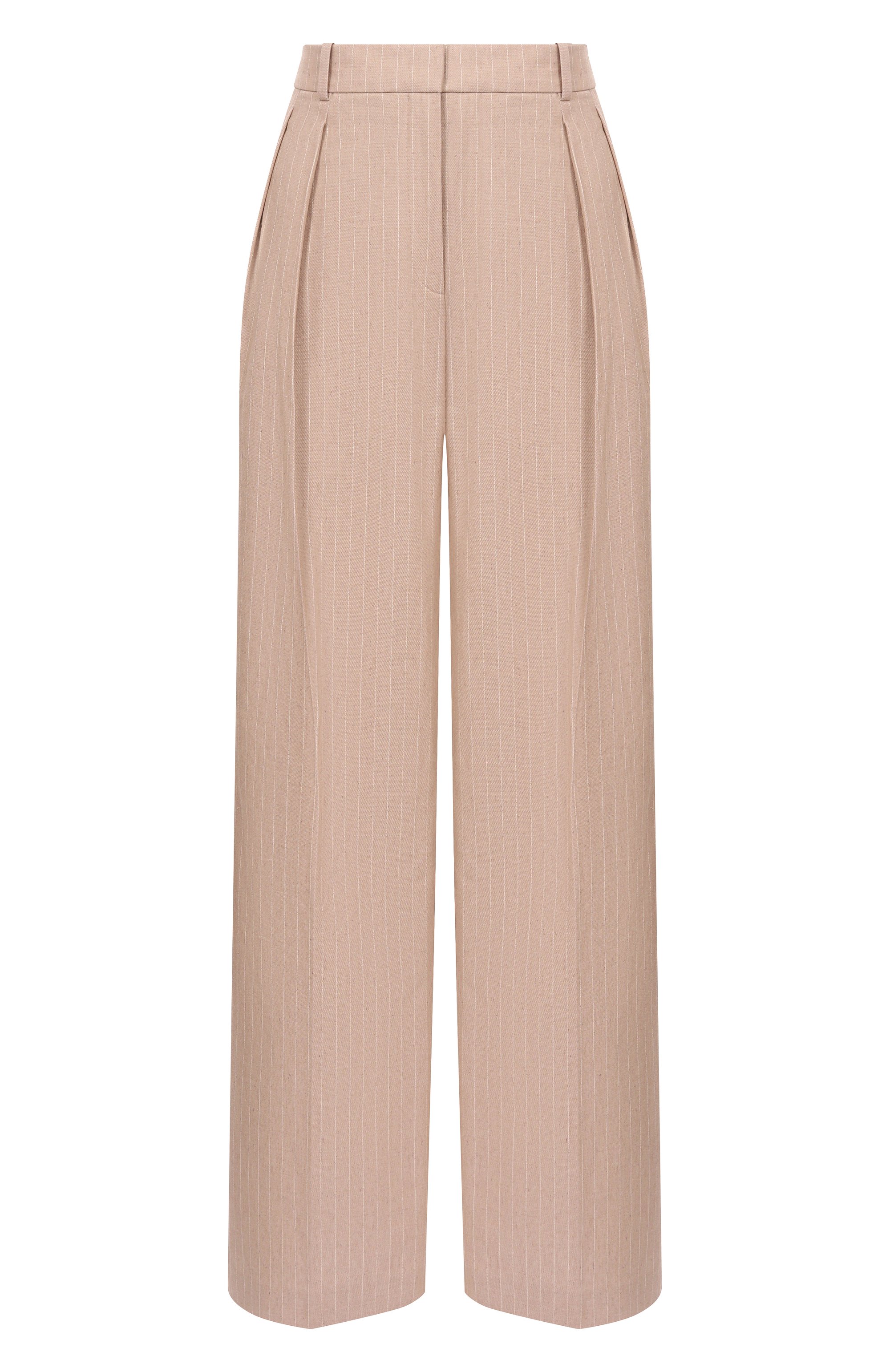 Брюки из хлопка и льна HUGO, арт. 50559771, фото 1