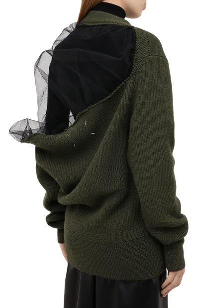 Шерстяной пуловер MAISON MARGIELA, арт. S67GP0027/S17568, фото 4