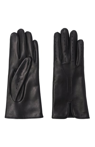 Женские кожаные перчатки SAINT LAURENT, арт. A003SP/3YI86