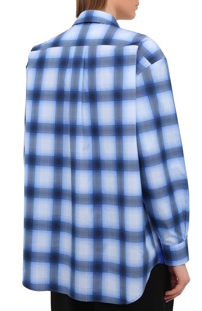 Хлопковая рубашка BURBERRY, арт. 4567831, фото 4