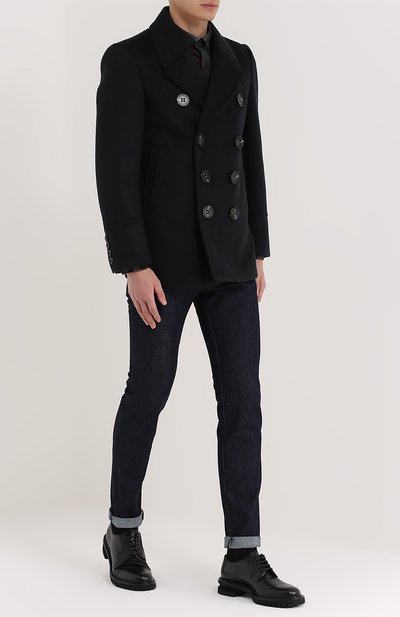 Бушлат из смеси шерсти и кашемира BURBERRY, арт. 4553111, фото 2