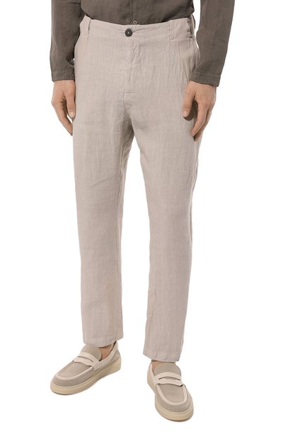 Брюки изо льна и хлопка TRANSIT, арт. CFUTRTD131, фото 3