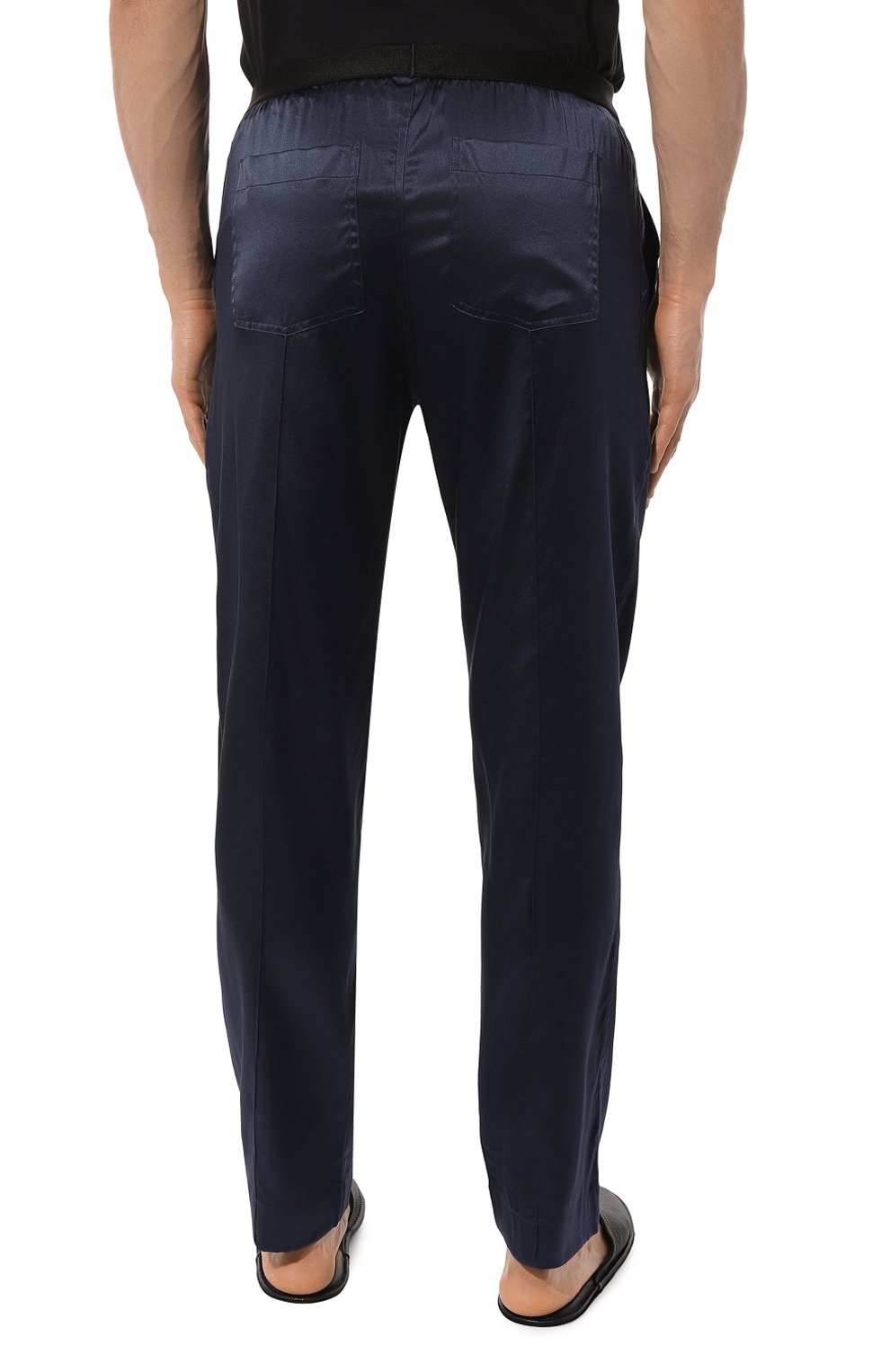 Шелковые домашние брюки KITON, арт. UNWT004K0749D, фото 4