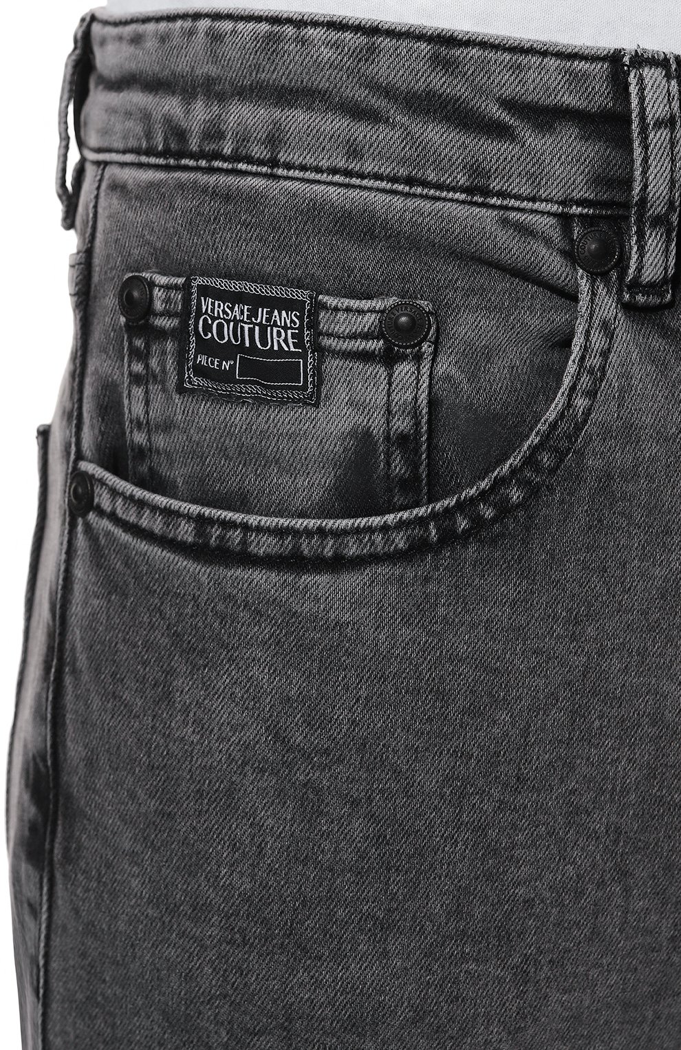 Джинсы VERSACE JEANS COUTURE, арт. 73GAB590-73UP509 D STR BLACK BLK/CDW27, фото 5