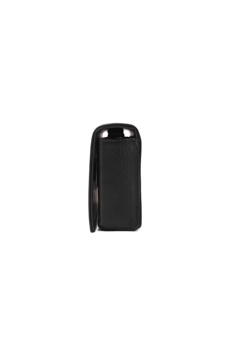 Женская сумка numeric MM6 черного цвета, арт. SB5ZI0014/P7258 | Фото 4 (Размер: mini; Драгоценные камни: Проставлено; Материал: Натуральная кожа; Материал сплава: Проставлено)