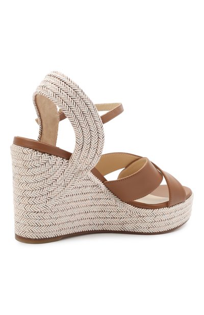 Комбинированные босоножки dellena 100 JIMMY CHOO, арт. DELLENA 100/N0E, фото 4