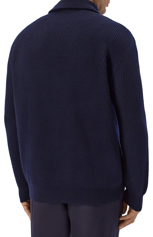 Шерстяной свитер Paul&Shark 15311180/3XL-6XL Синий  15311180/3XL-6XL Фото 4