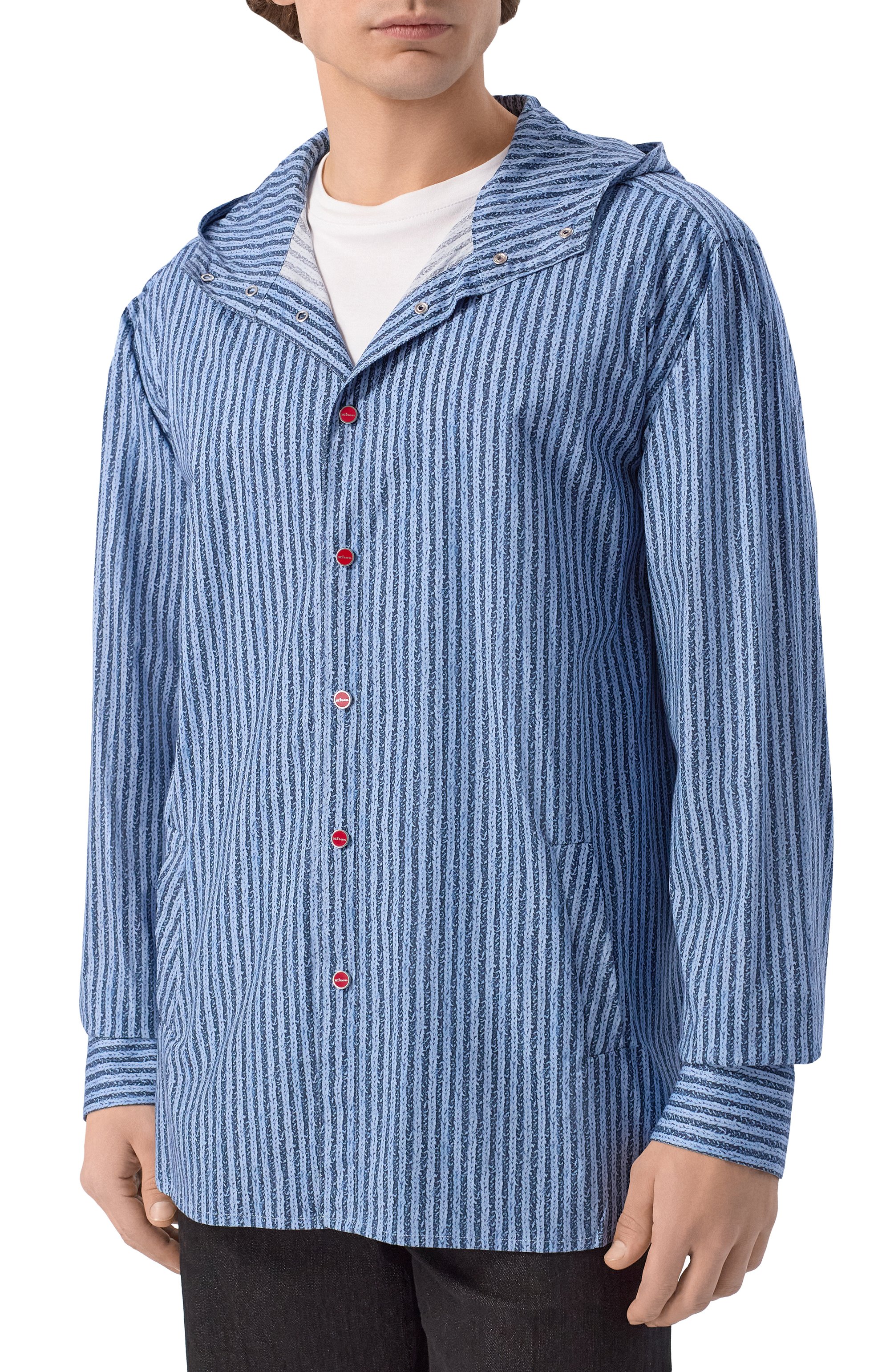 Хлопковая рубашка KITON, арт. UMCMARH0912901_46-50, фото 3