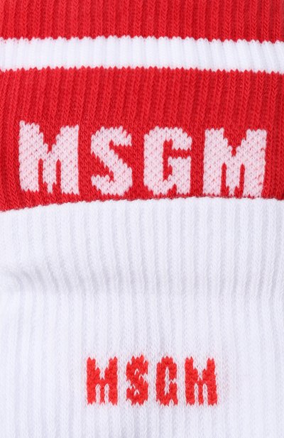 Хлопковые носки MSGM KIDS, арт. S6MSJUS0231, фото 2