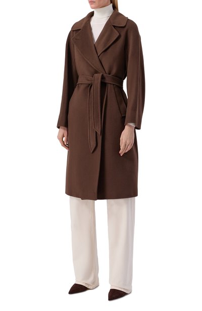 Шерстяное пальто WEEKEND MAX MARA, арт. RESINA, фото 3