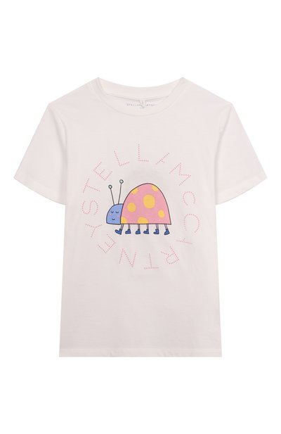 Хлопковая футболка STELLA MCCARTNEY, арт. TY8A01