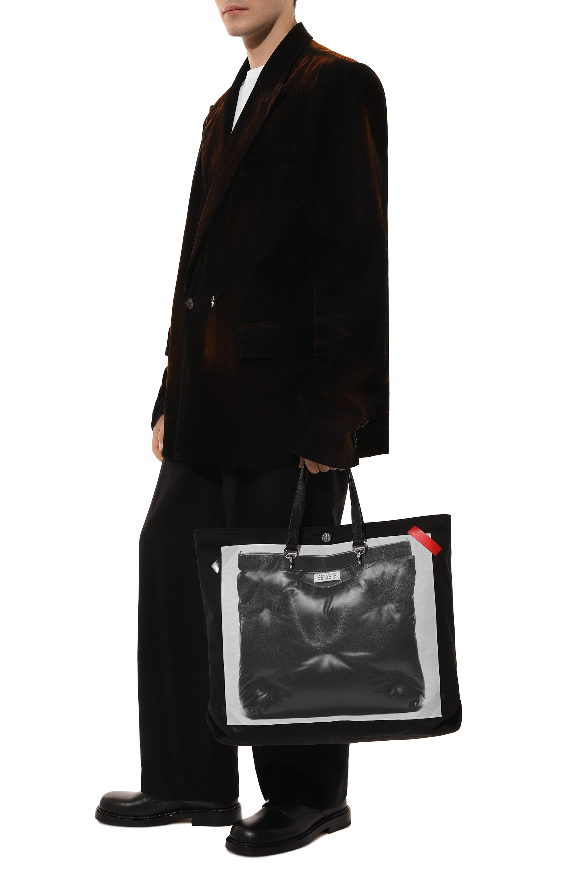 Сумка-тоут trompe l'oeil glam slam MAISON MARGIELA, арт. SB1WC0010/P6436, фото 7