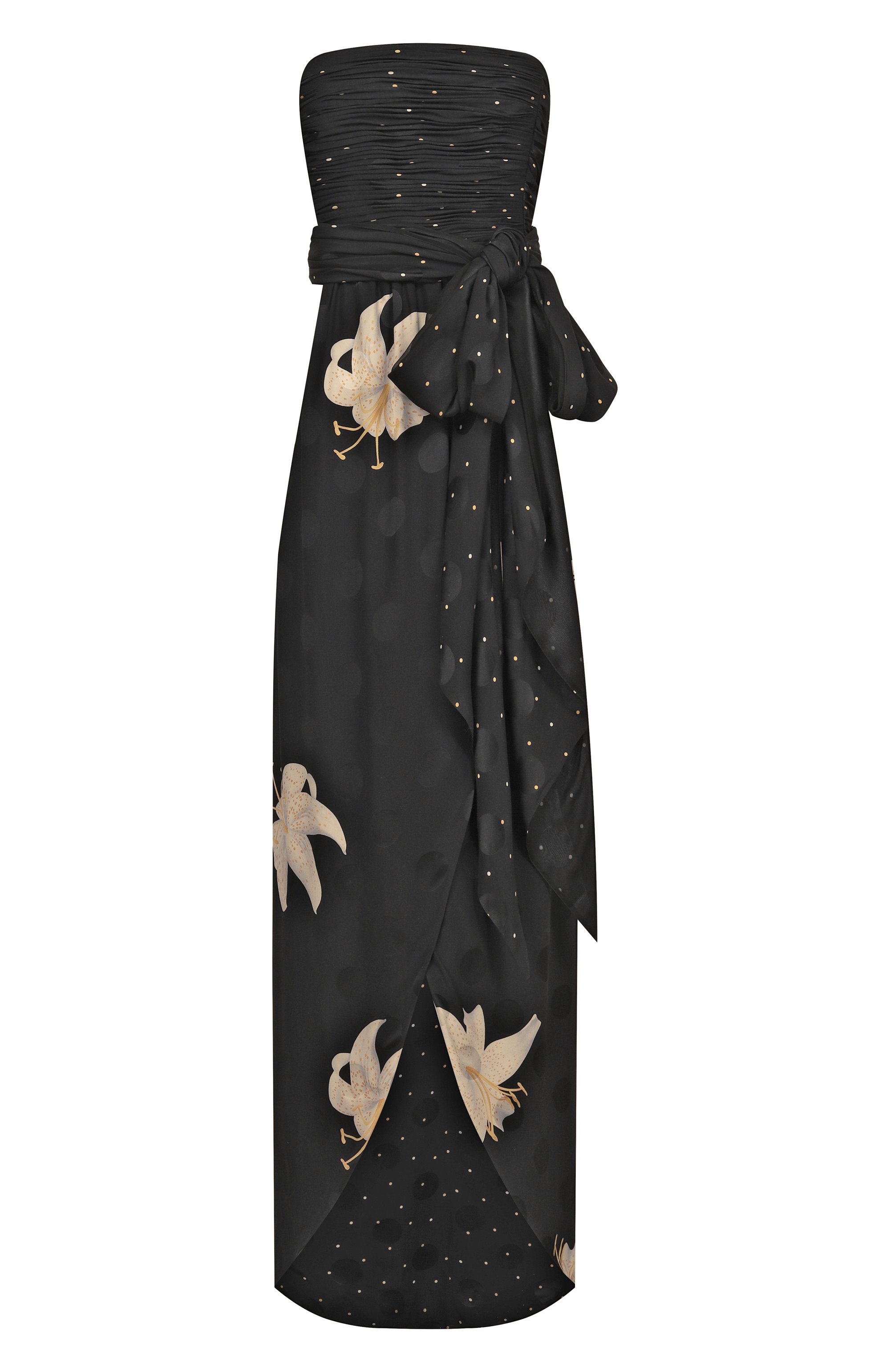 Шелковое платье VALENTINO, арт. 8B3VDME1/9U8, фото 1