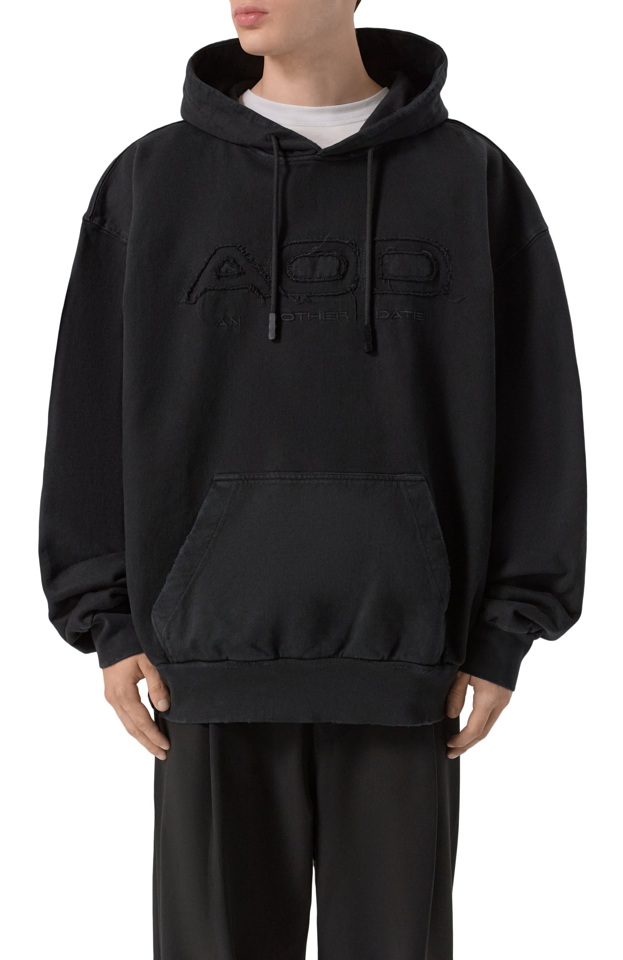 Хлопковое худи AN OTHER DATE, арт. F50DMAHS056, фото 3