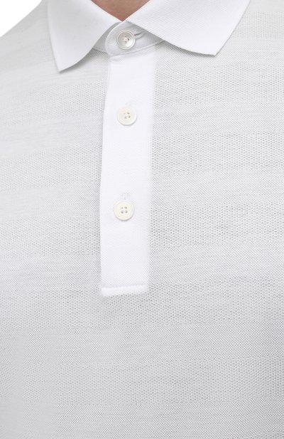 Хлопковое поло ZEGNA, арт. UZ349/750, фото 5