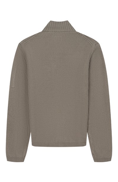 Хлопковый кардиган C.P. COMPANY хаки цвета по цене 26800 руб., арт. CMW00P/LHE36_001, фото 2 Хлопковый кардиган C.P. COMPANY, арт. CMW00P/LHE36_001, фото 2