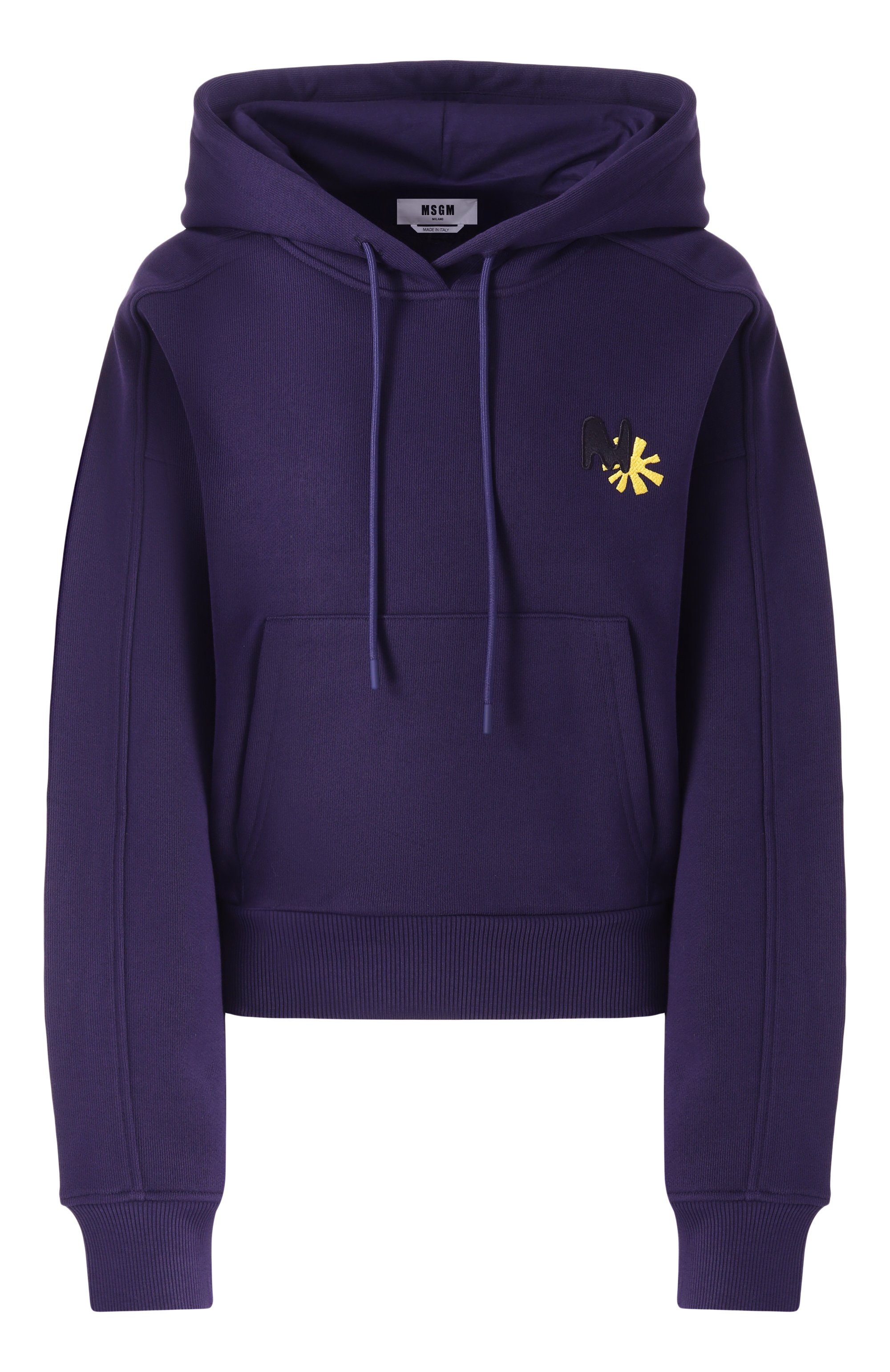 Хлопковое худи MSGM, арт. 3841MDM139/257001, фото 1