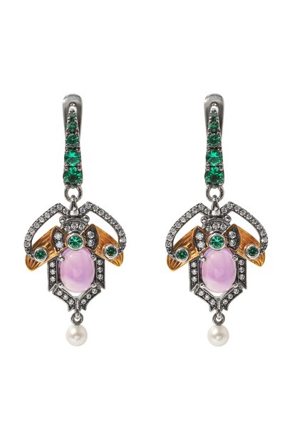 Серьги scarab babies QUEENSBEE, арт. 201308, фото 1