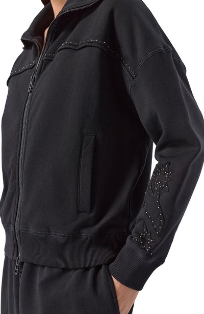 Хлопковая толстовка ZADIG AND VOLTAIRE, арт. JWSS01655, фото 5