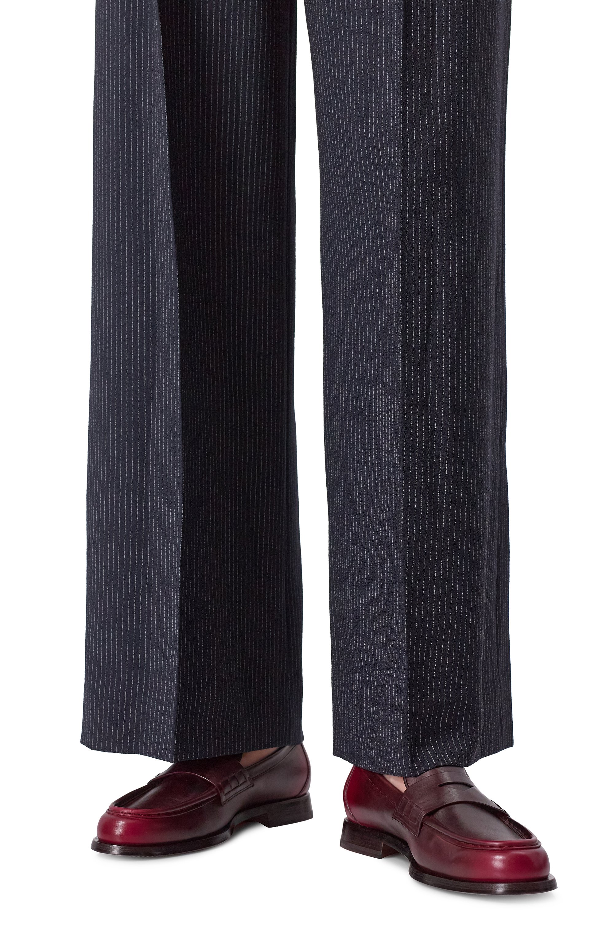 Кожаные пенни-лоферы SANTONI, арт. WUQG59462BJ2NWHM, фото 2