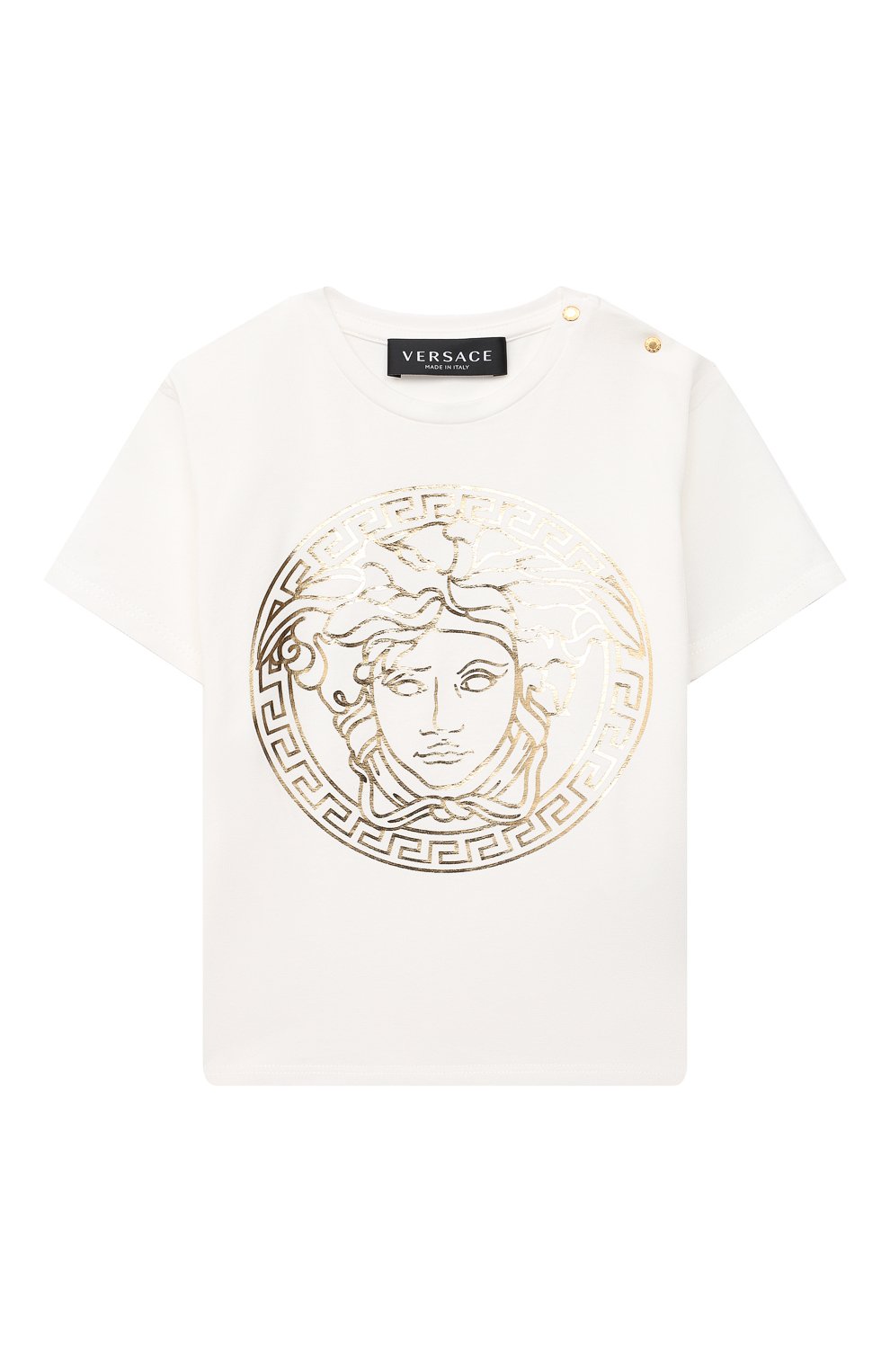 Хлопковая футболка VERSACE, арт. 1000102/1A00229, фото 1