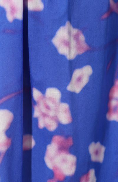 Хлопковое платье DRIES VAN NOTEN синего цвета по цене 62700 руб., арт. 191-11097-7100, фото 5 Хлопковое платье DRIES VAN NOTEN, арт. 191-11097-7100, фото 5