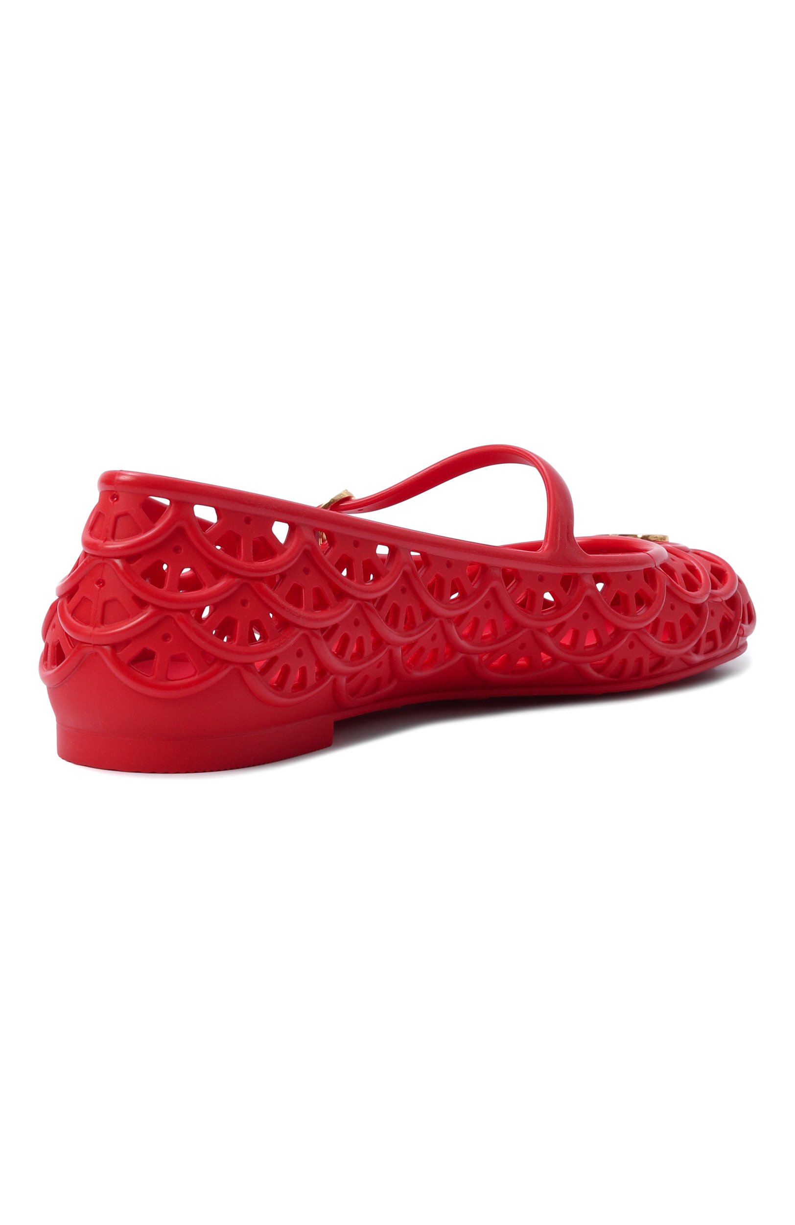 Резиновые балетки ondette VALENTINO красного цвета по цене 65100 руб., арт. 9W2S0PV9/RMC, фото 5 Резиновые балетки ondette VALENTINO, арт. 9W2S0PV9/RMC, фото 5