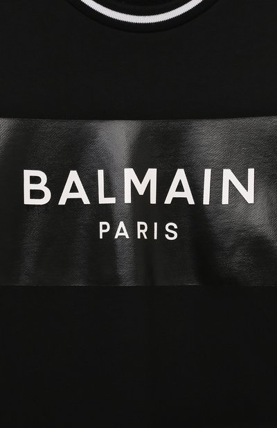 Хлопковый свитшот BALMAIN, арт. BV4Q80, фото 3