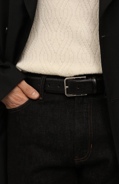 Кожаный ремень SANTONI, арт. CM35VS003B91ETU6U50, фото 2