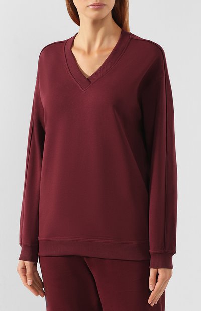 Хлопковый свитшот KENZO бордового цвета по цене 37750 руб., арт. F962SW774953, фото 3 Хлопковый свитшот KENZO, арт. F962SW774953, фото 3