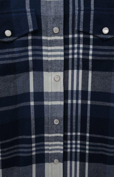 Хлопковая рубашка BRUNELLO CUCINELLI, арт. BY615C360C, фото 3