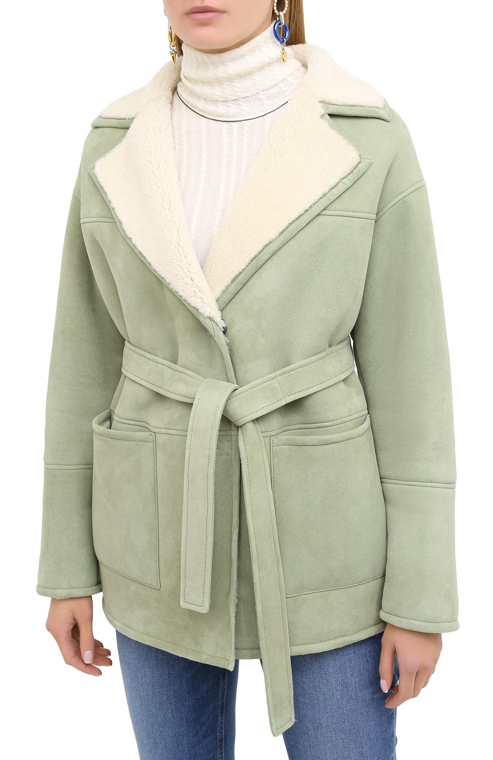 Дубленка BLANCHA, арт. 20094/302/60/SAGE/IV0RY, фото 3