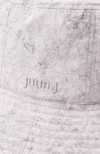 Хлопковая панама JUUN.J светло-серого цвета по цене 25350 руб., арт. JC538BP022, фото 3 Хлопковая панама JUUN.J, арт. JC538BP022, фото 3