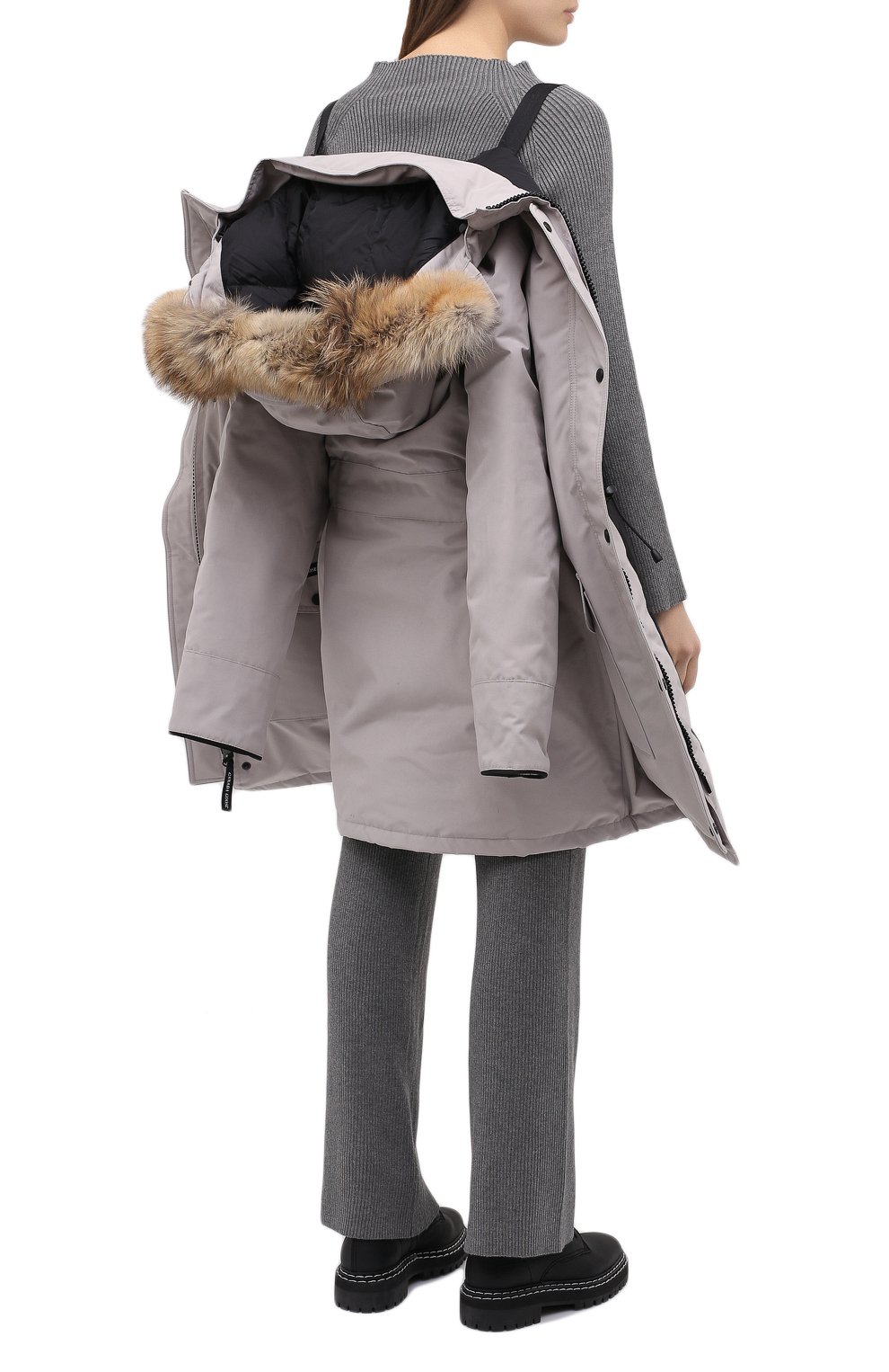 Парка trillium CANADA GOOSE бежевого цвета по цене 127500 руб., арт. 6660L, фото 6 Парка trillium CANADA GOOSE, арт. 6660L, фото 6