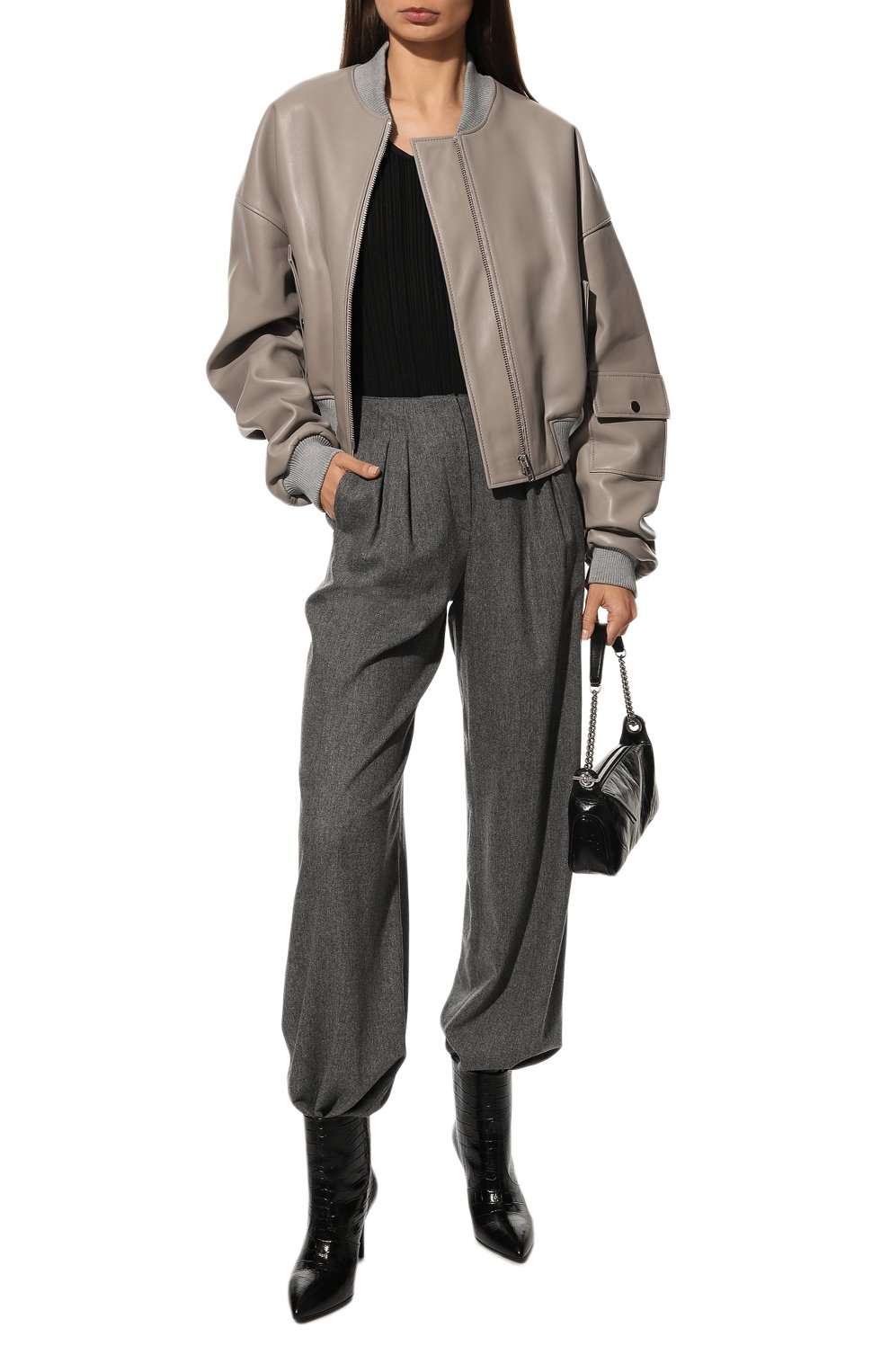 Кожаный бомбер MOLLY MOSS, арт. 00 25, фото 2