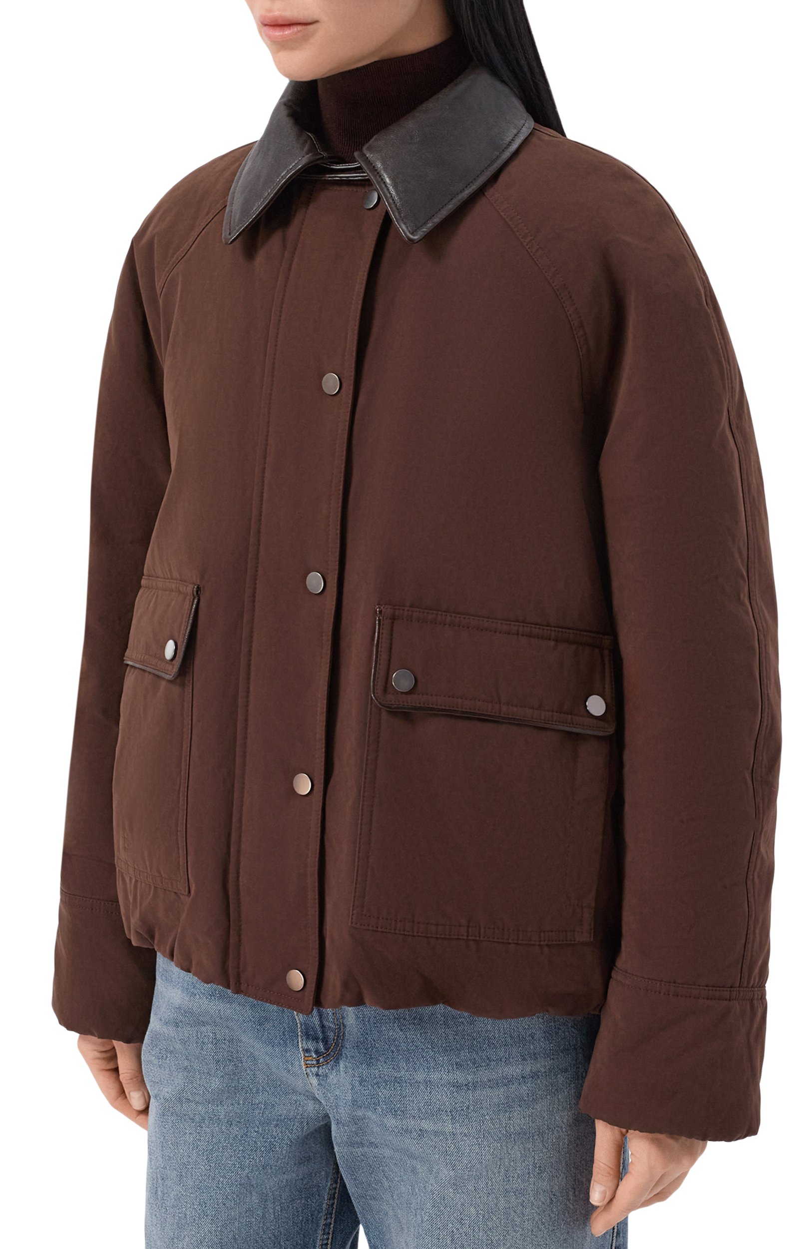 Пуховая куртка BRUNELLO CUCINELLI коричневого цвета по цене 620000 руб., арт. MG5457551P, фото 3 Пуховая куртка BRUNELLO CUCINELLI, арт. MG5457551P, фото 3