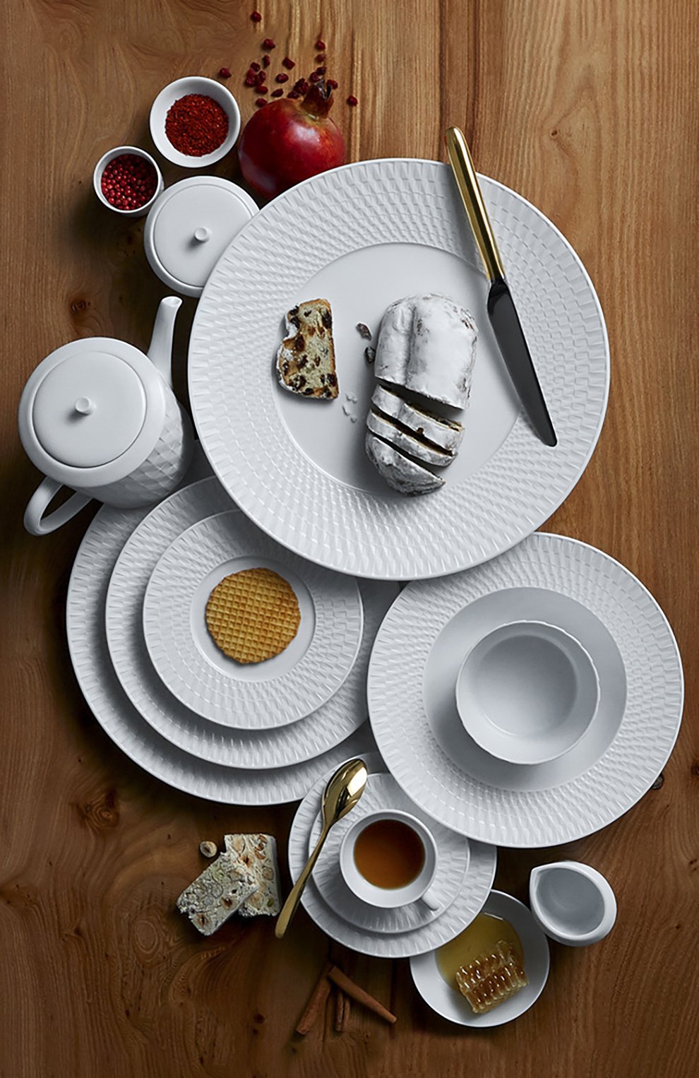 Чайная чашка с блюдцем twist blanc BERNARDAUD, арт. 1836/89, фото 3