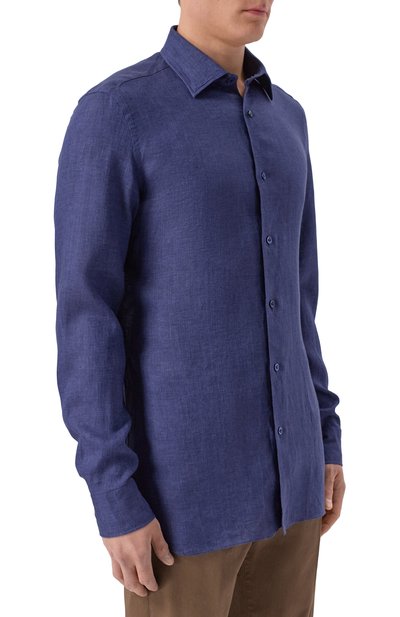 Льняная рубашка GIAMPAOLO, арт. 608/TS44322, фото 3