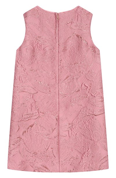 Платье DOLCE & GABBANA темно-розового цвета по цене 89950 руб., арт. L54DP2/HJMR0, фото 2 Платье DOLCE & GABBANA, арт. L54DP2/HJMR0, фото 2