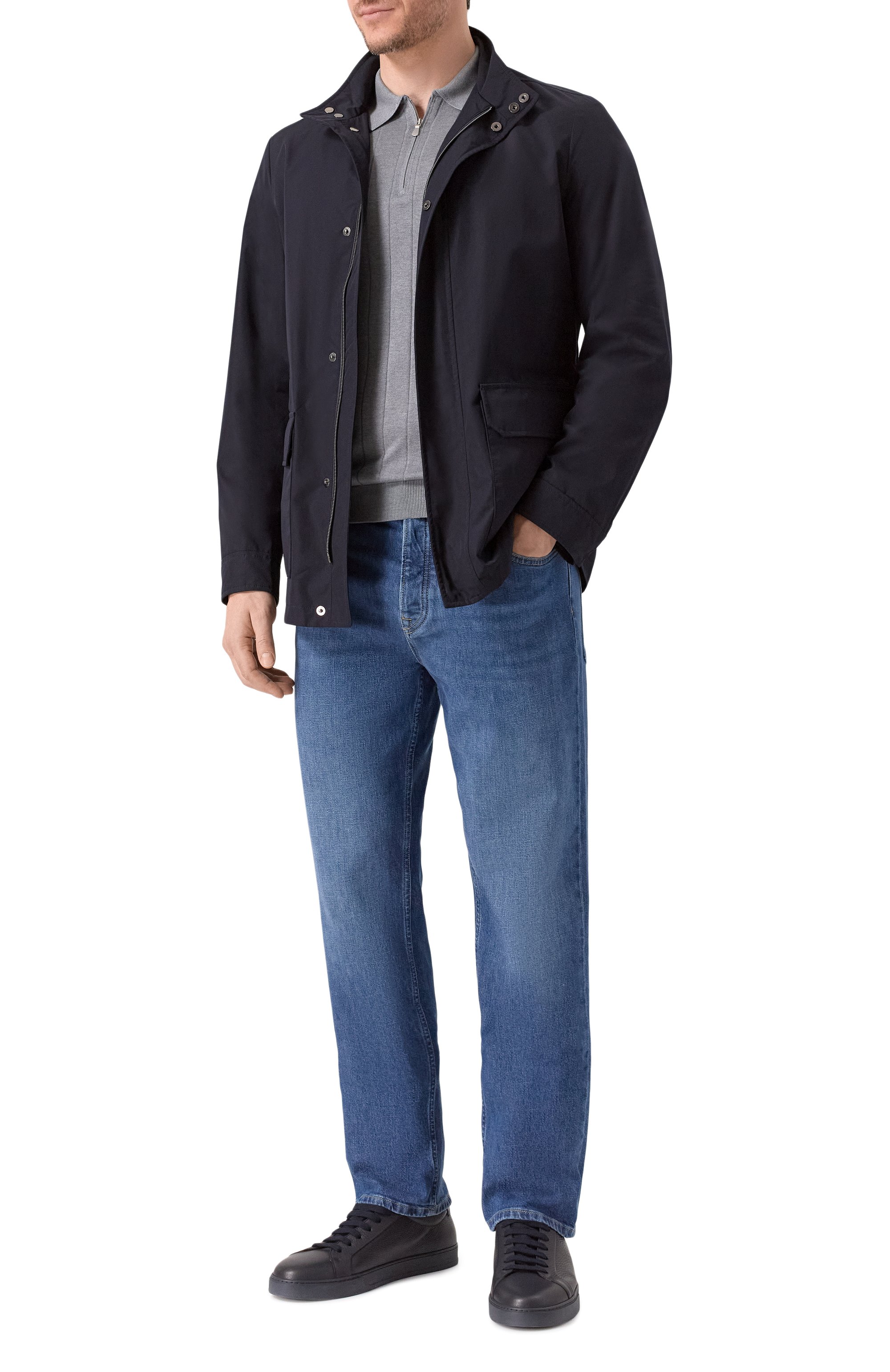 Шелковое поло GRAN SASSO, арт. 43128/23510, фото 2