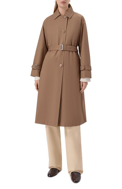 Хлопковый тренч DUNO, арт. AGATHA/BRERA ELVA, фото 3