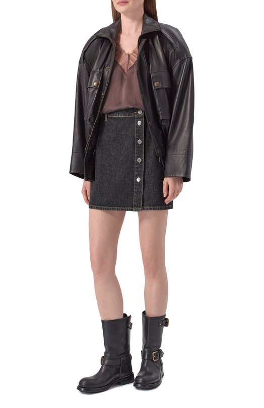 Джинсовая юбка Isya Iro WP31ISYA Серый  WP31ISYA Фото 2