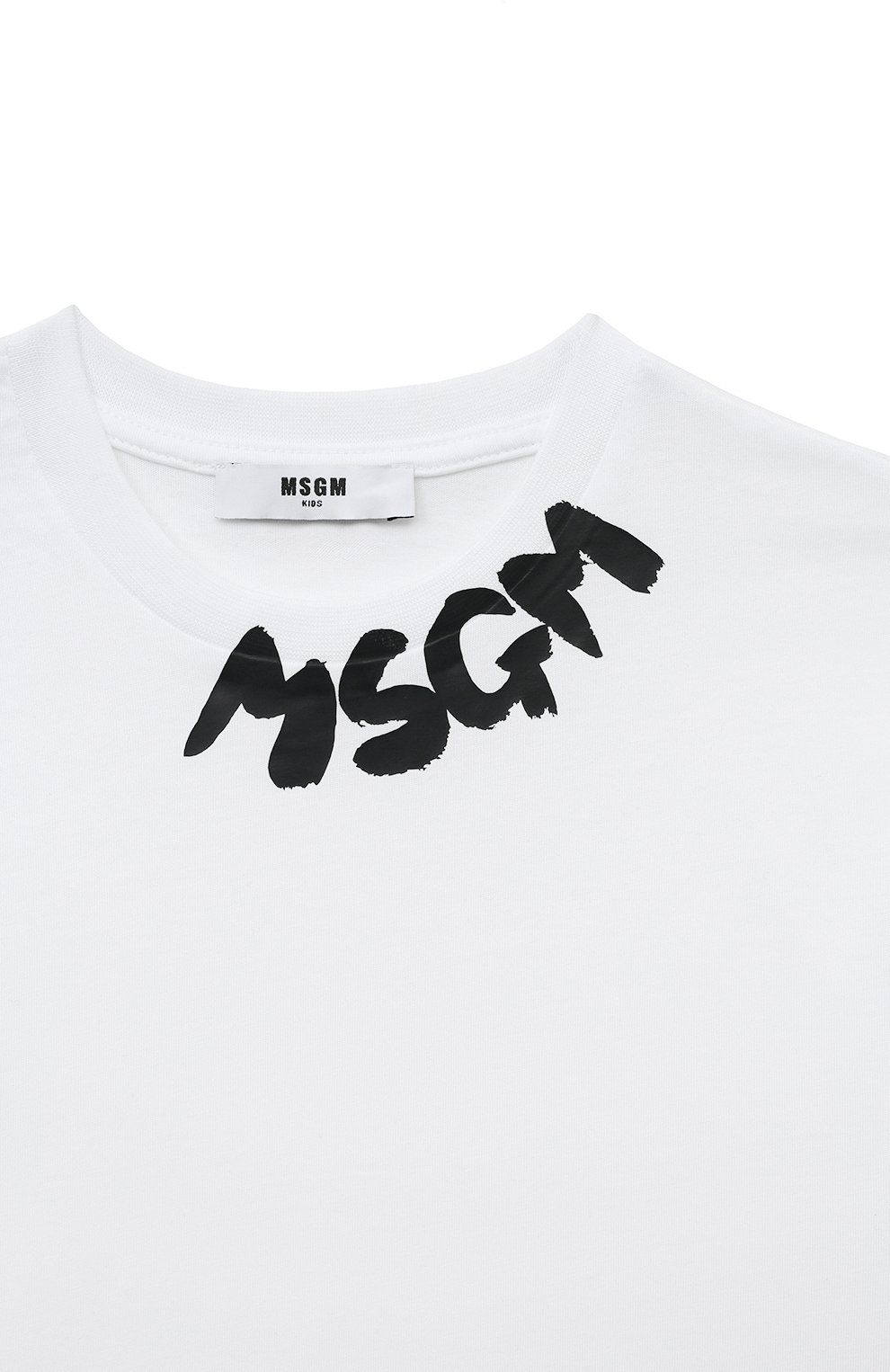 Хлопковая футболка MSGM KIDS, арт. F3MSJUTH205, фото 3