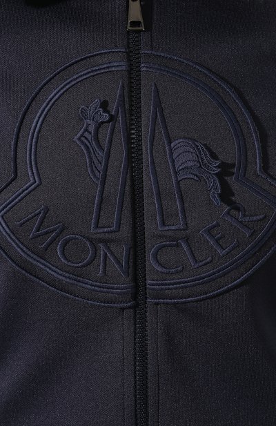 Толстовка MONCLER темно-синего цвета по цене 49250 руб., арт. E2-093-84607-00-V8041, фото 5 Толстовка MONCLER, арт. E2-093-84607-00-V8041, фото 5