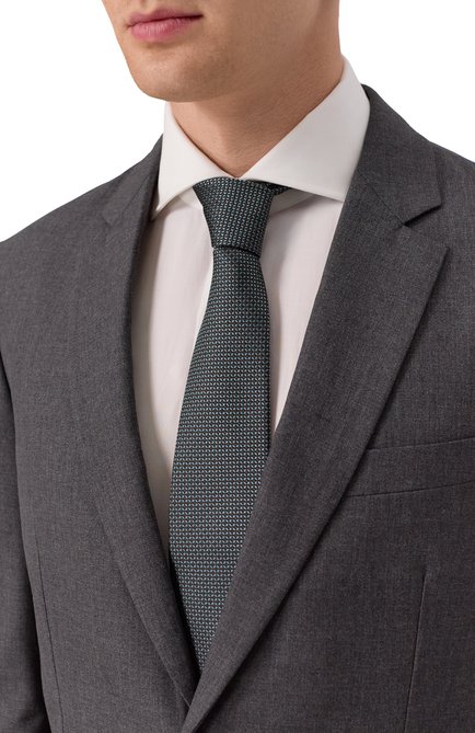 Мужской шелковый галстук CANALI, арт. 18/HJ04402